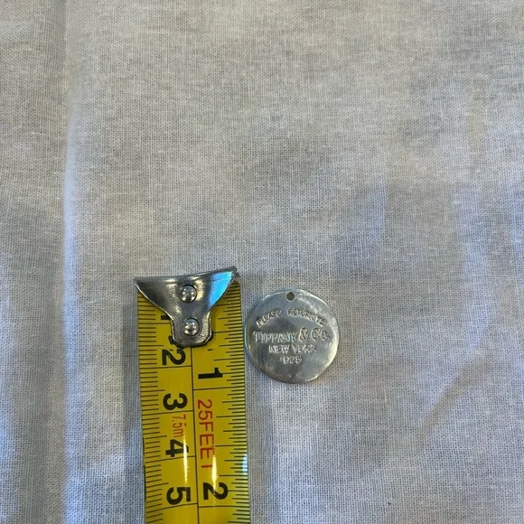 Tiffany & Co. Silver Engraved Pendant - Picture 2 of 4